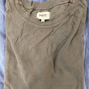Mate the Label Organic Cotton Raw Neck Boxy Tee